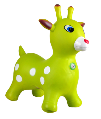 Διογκώσιμη αντι ολίσθηση 6 Giraffe Bouncy ίντσας ζώων χοανών
