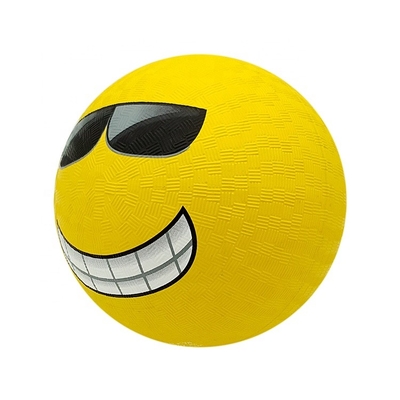 Αντιολισθητικός Smiley πολυσύνθετος επαναχρησιμοποιήσιμος σφαιρών αναπήδησης προσώπου λαστιχένιος
