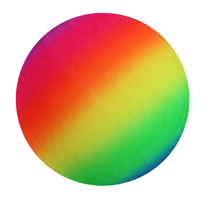 PVC Bouncy μη τοξικό πυκνωμένο χρώμα Pantone σφαιρών παιδικών χαρών 7 ίντσας