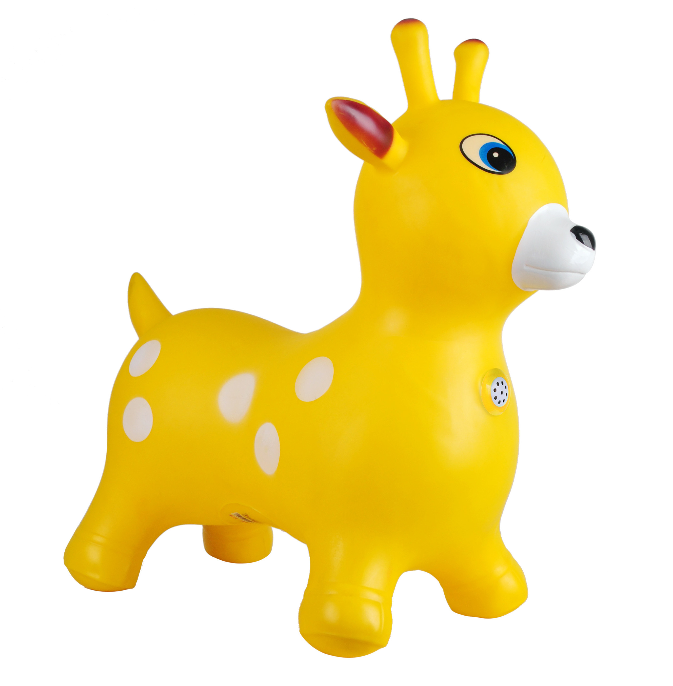 Διογκώσιμη αντι ολίσθηση 6 Giraffe Bouncy ίντσας ζώων χοανών